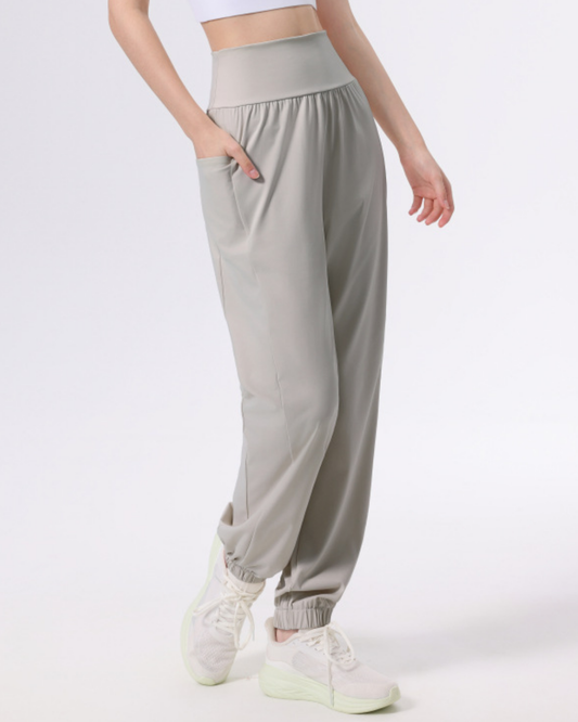 ニュアンスカラードレープジョガーパンツ 3946