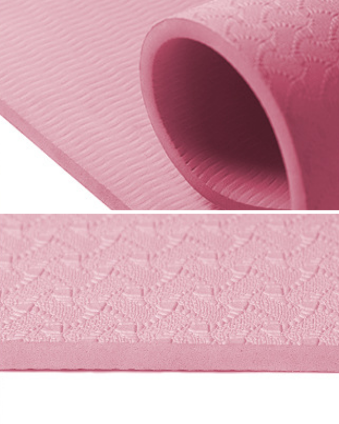 袋付き折りたたみTPEヨガマット(6mm) 3765