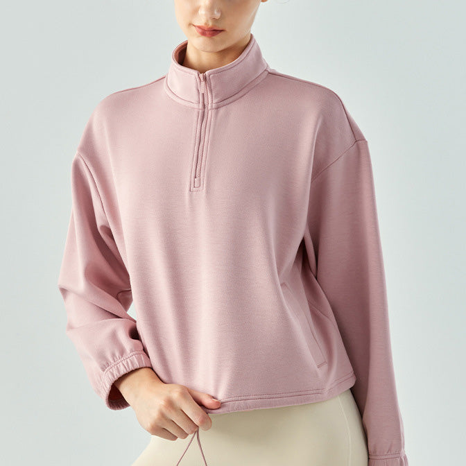 Drost hem half zip pullover 2875