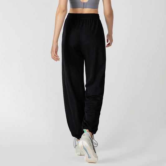 Drawstring hem straight yoga pants 2954