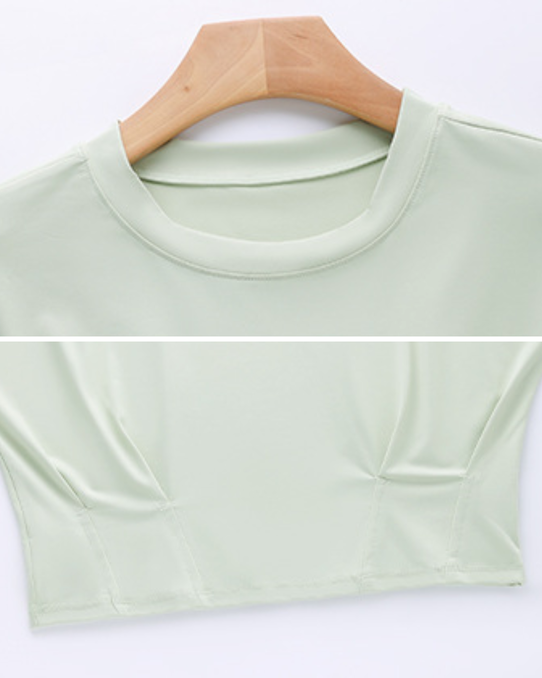 ウエストタッククロップドカットソー 3011