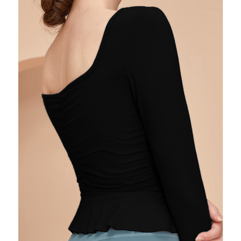 Gathered Element Yoga Long Sleeve 2707