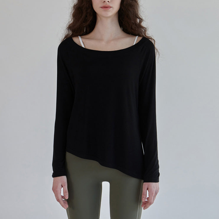 プリュネルヨガカットソー 3035