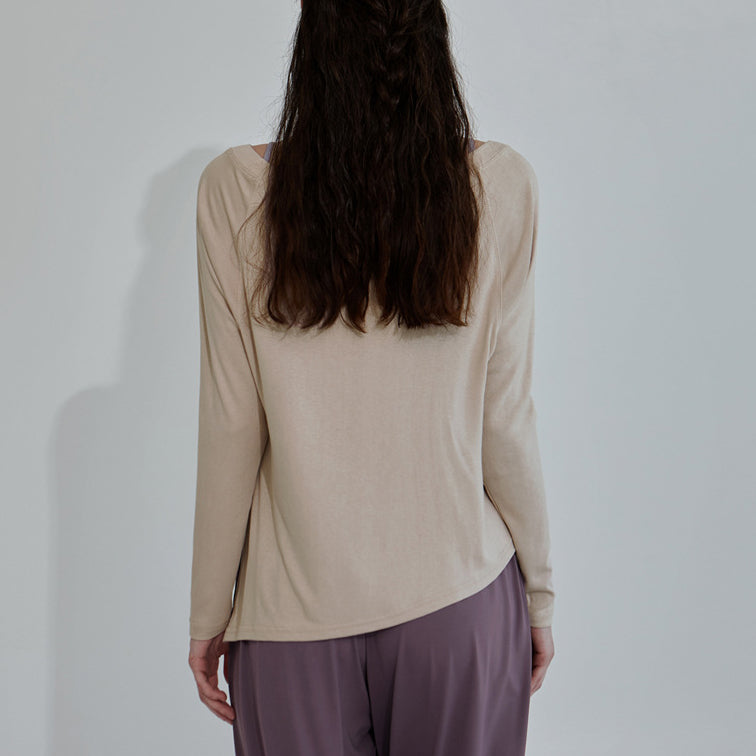 プリュネルヨガカットソー 3035