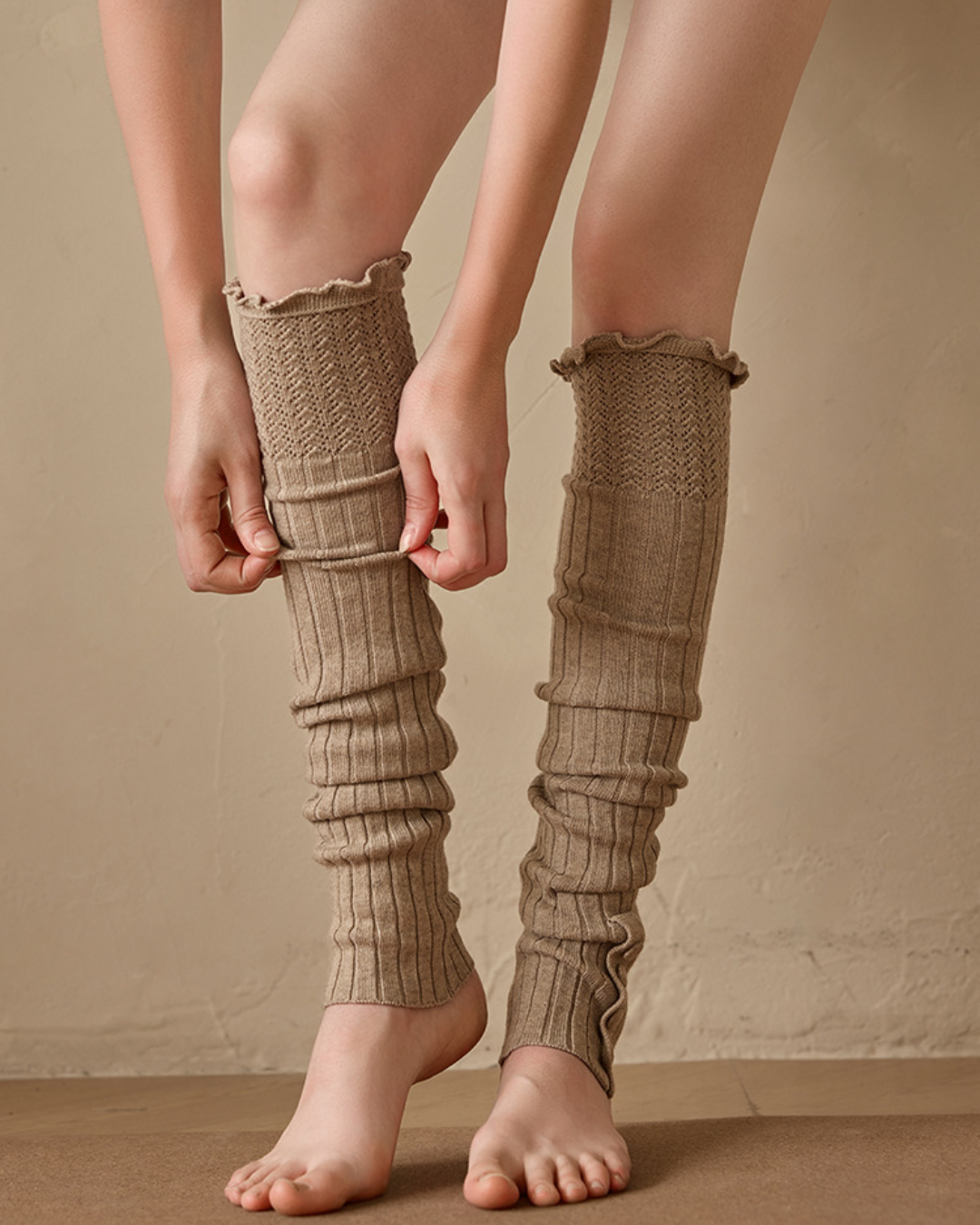 メハナリブライトレッグヨガウォーマー 3583