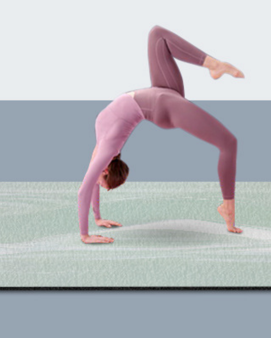 マーブルカラーヨガマット(5mm) 3767