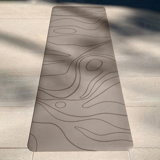 Botanical yoga mat 5mm1.5kg Age 3072