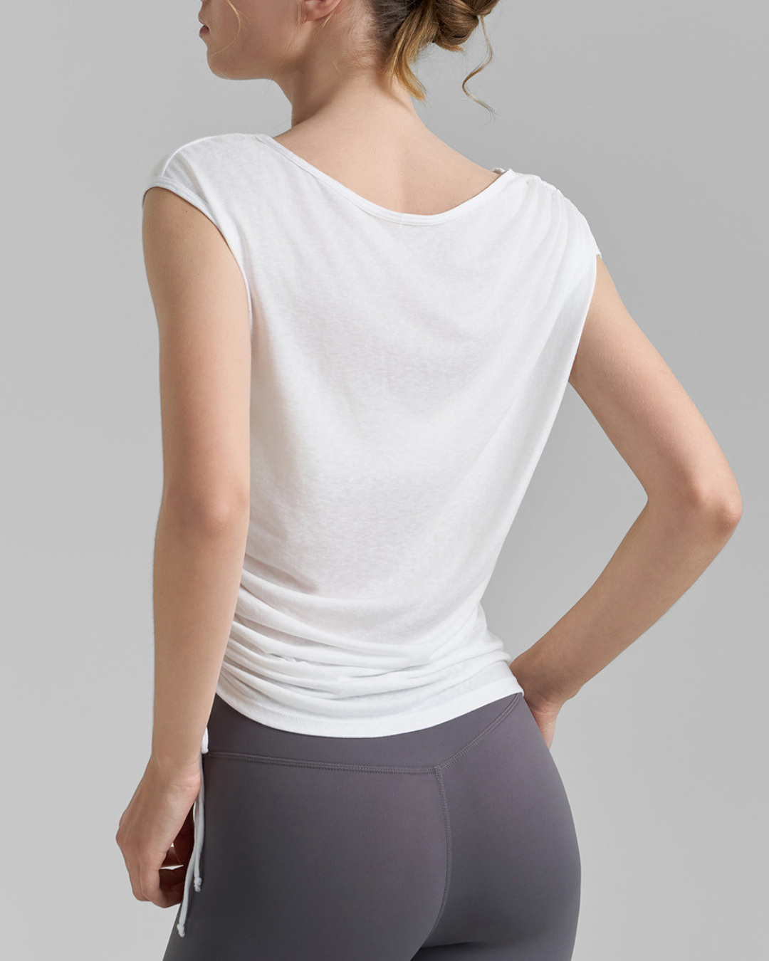 ブルームンフレンチスリーブヨガT 3571