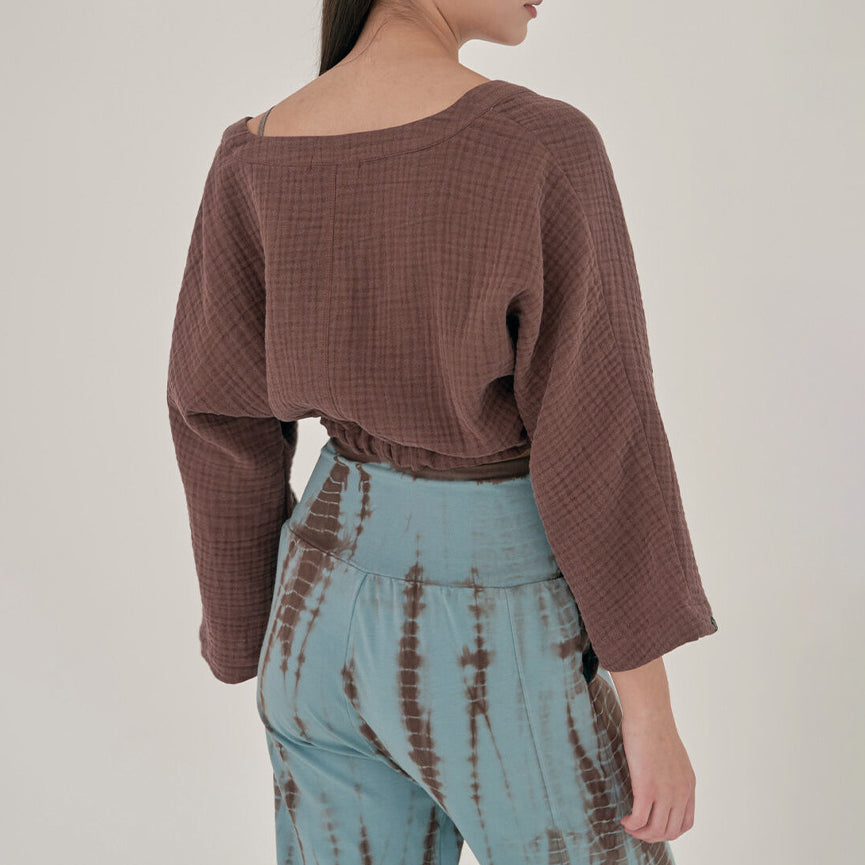 Cachecoeur botanical yoga top 2956