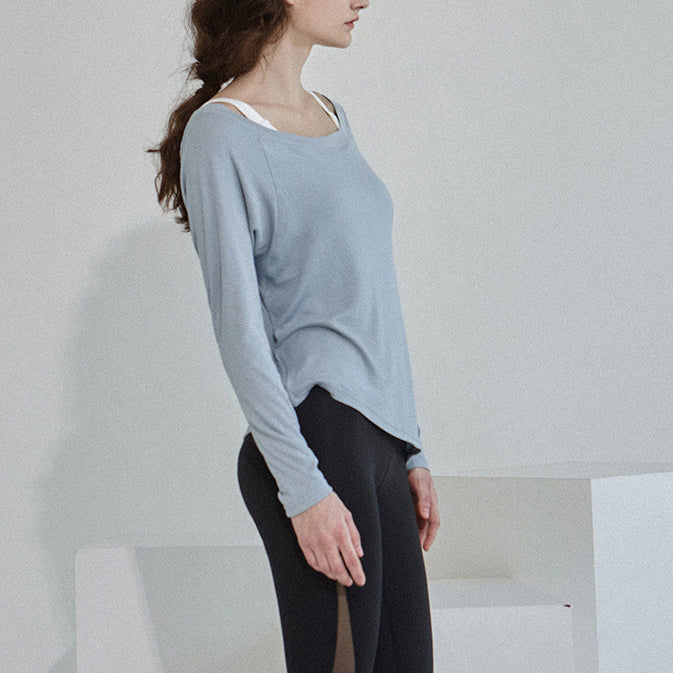 プリュネルヨガカットソー 3035