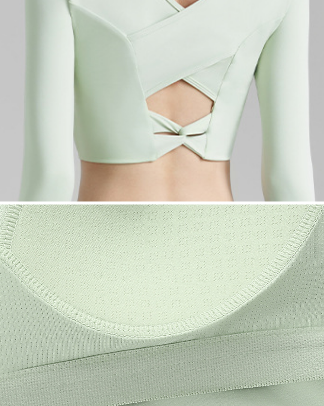 シャルムクロワゼサムホールヨガロングトップ 3838