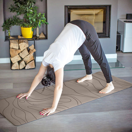 Botanical yoga mat 5mm1.5kg Age 3072