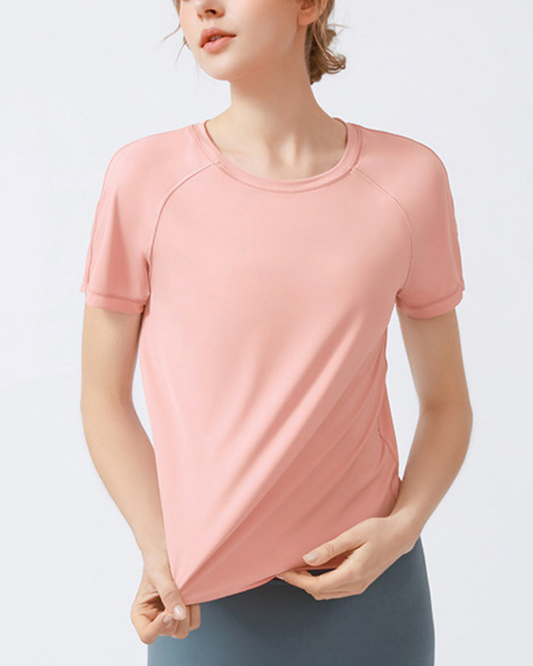 ラップバックヨガTシャツ 3156