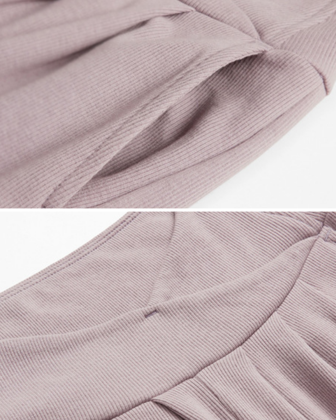 重ねウエストサイドスリットヨガパンツ 2472