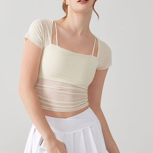 マカロンシアーウエストヨガトップ 3305