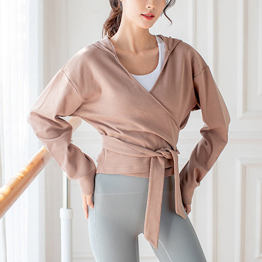 Pale color cache-coeur parka 2924