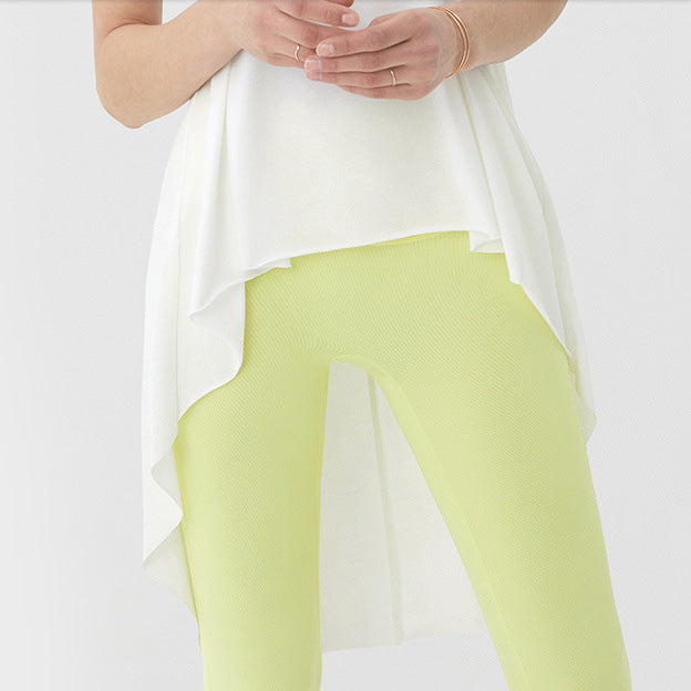 Round hem long tunic tank 2749