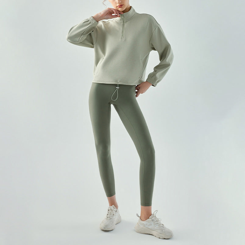 Drost hem half zip pullover 2875