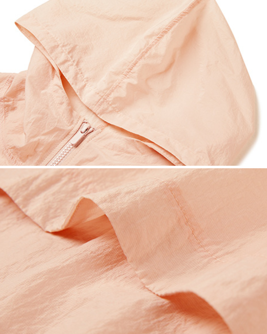 ペールカラーシアーナイロンパーカー 3782