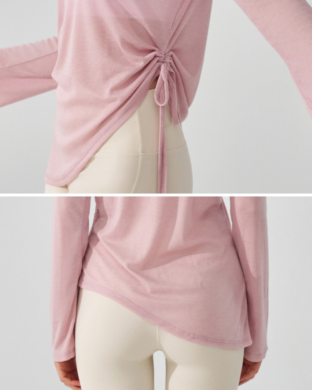 プラージュVネックシアーロングカットソー 3911