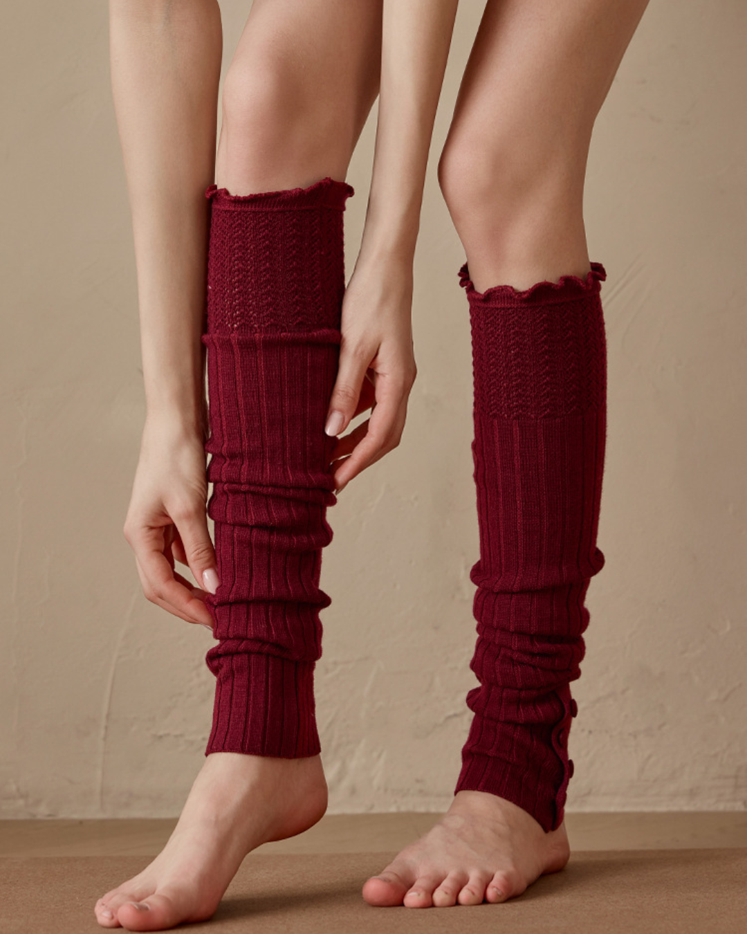 メハナリブライトレッグヨガウォーマー 3583