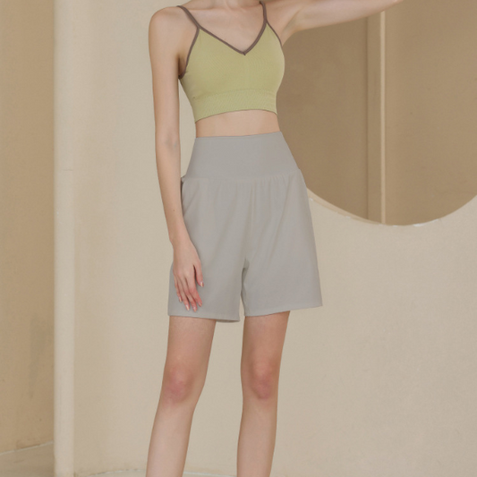 Waist slim half pants 3.5 length 2529