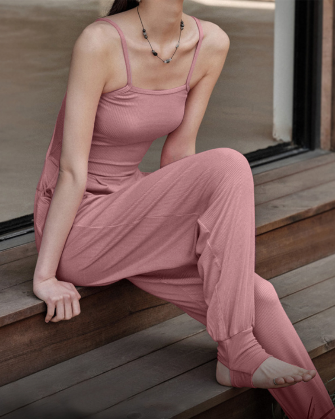 リブ編みくすみオールインワン 2785 – ヨガウェア専門店【undigi】アンデジ リブ編みくすみオールインワン 2785 – ヨガウェア専門店【undigi】アンデジ