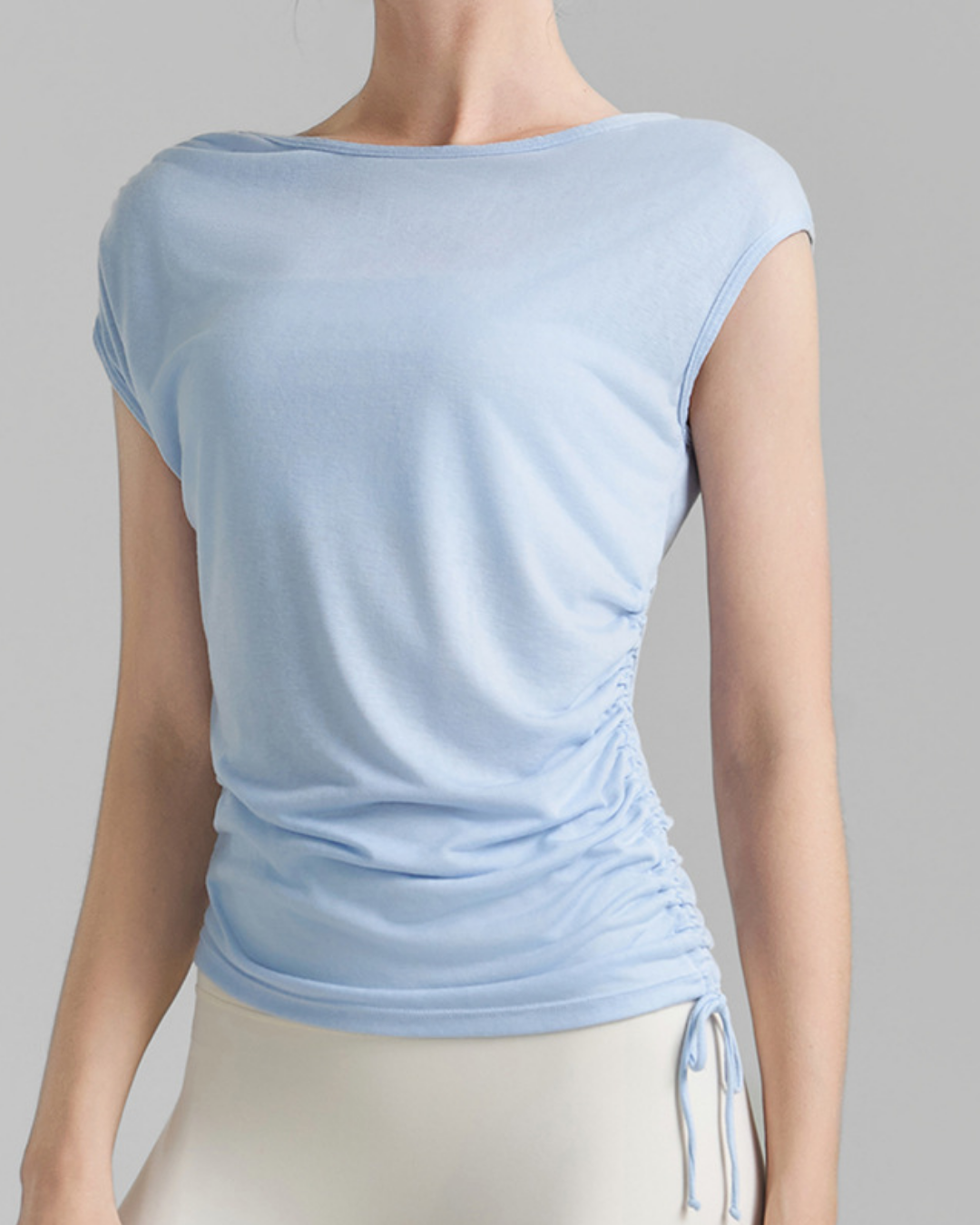 ブルームンフレンチスリーブヨガT 3571