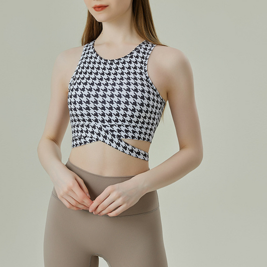 houndstooth bra top 2400