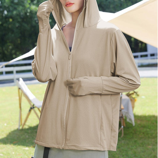 UPF+50 UV cut sunscreen hoodie 2540