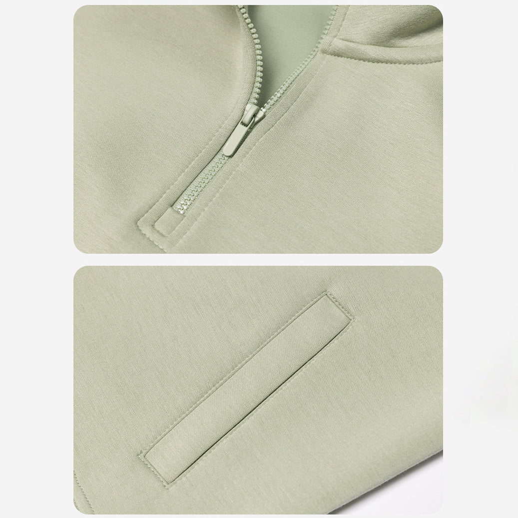 Drost hem half zip pullover 2875