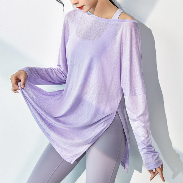 Half sheer drop top 2855