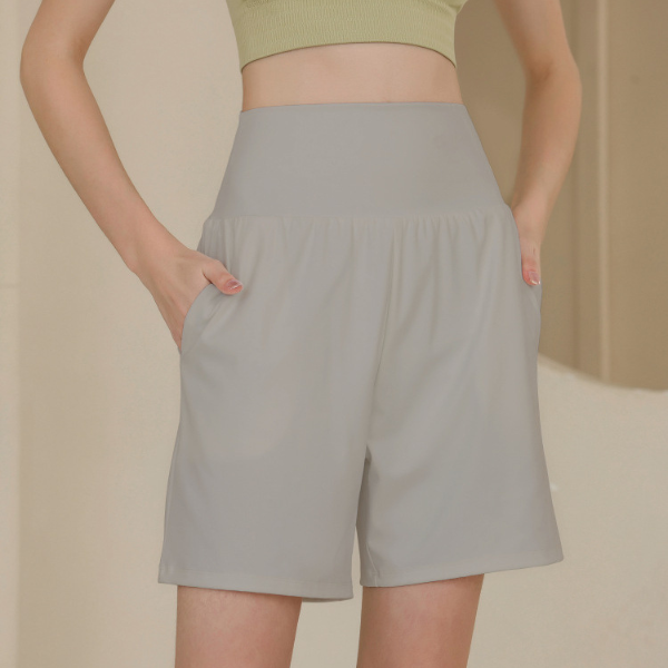 ウェストスリムハーフパンツ 3.5分丈 2529