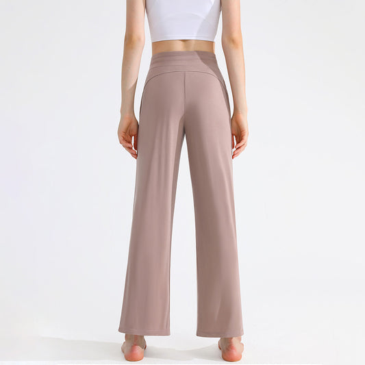 シルキードライドレープヨガパンツ 2752