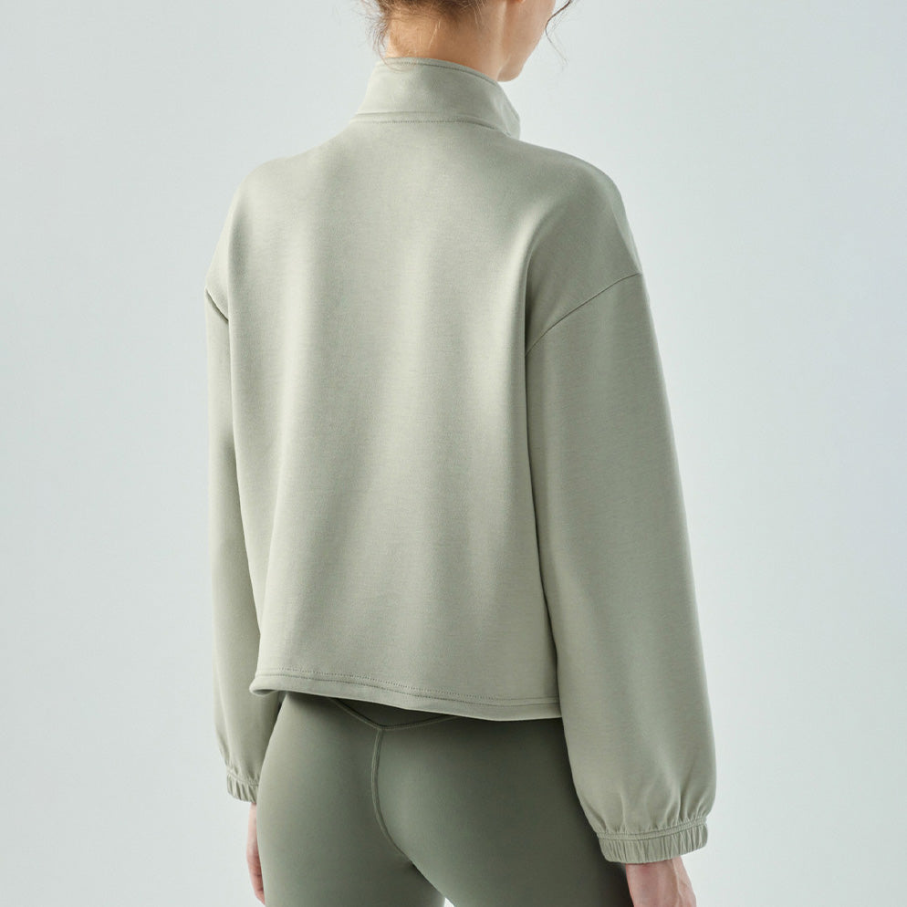 Drost hem half zip pullover 2875