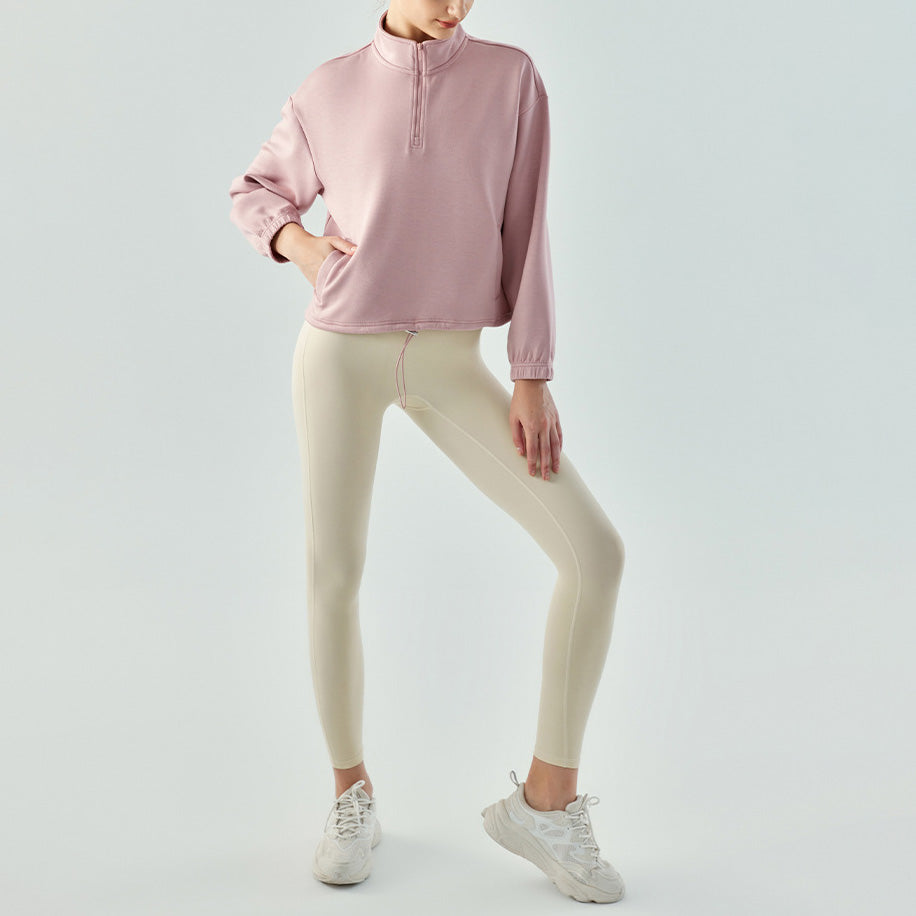 Drost hem half zip pullover 2875