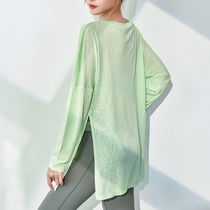 Half sheer drop top 2855