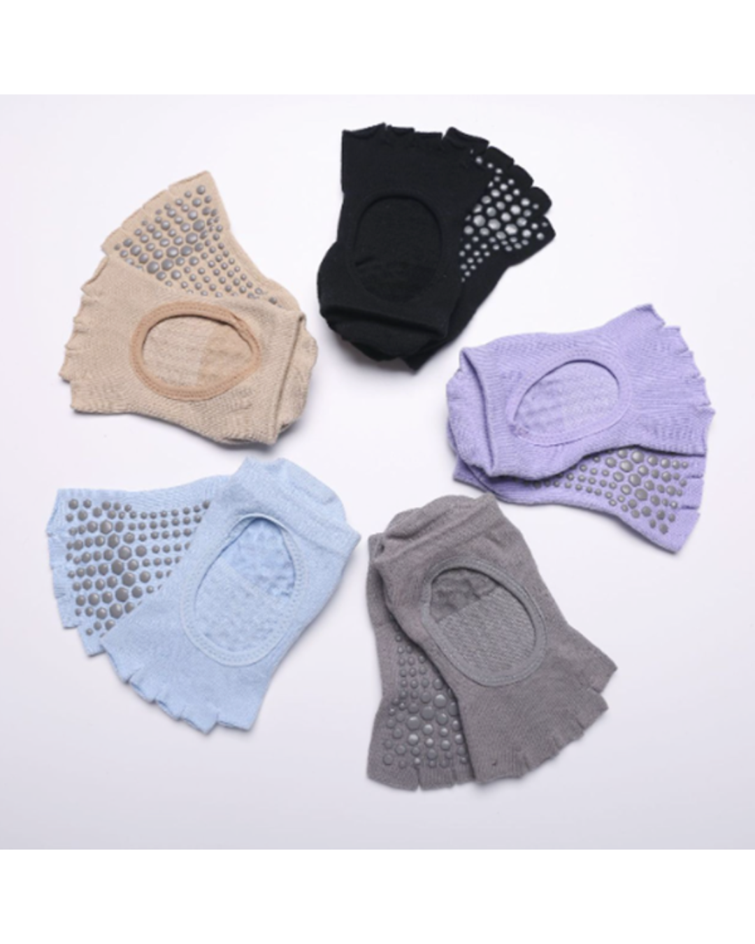 トップオープンヨガソックス 5colors 2173