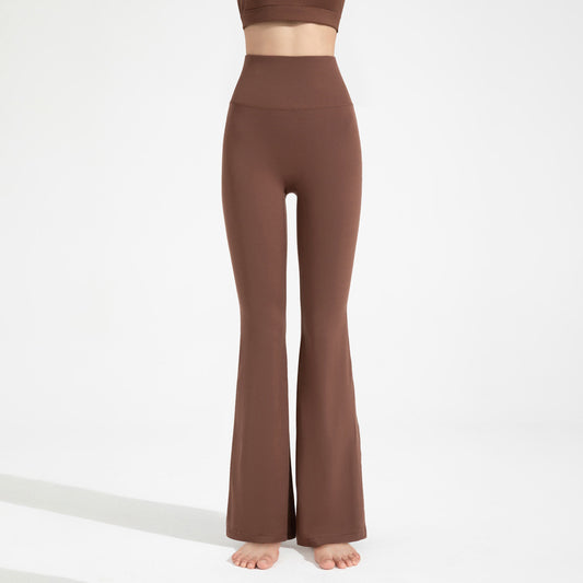 美脚ハイウエストフレアヨガパンツ 2862