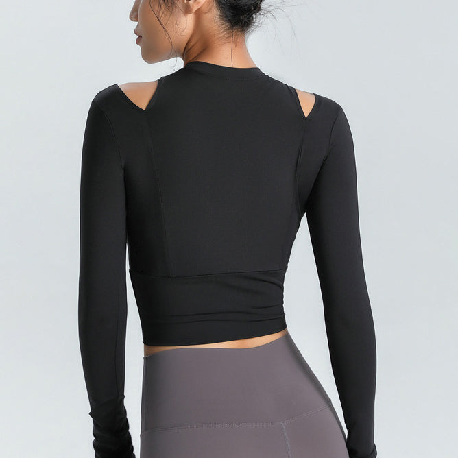 Shoulder slit cut and sew 3084