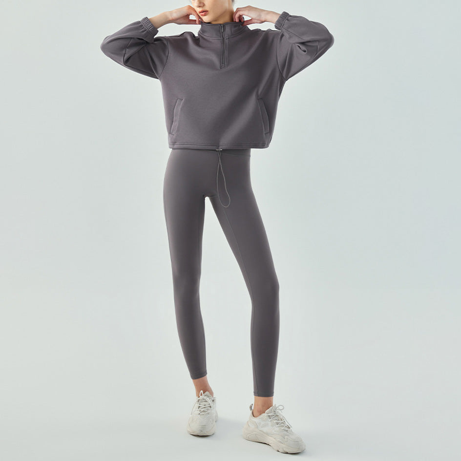 Drost hem half zip pullover 2875