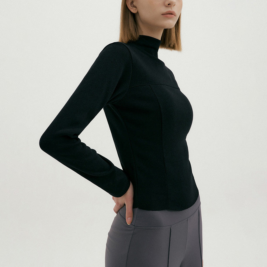 イデアルヨガリブカットソー 3028