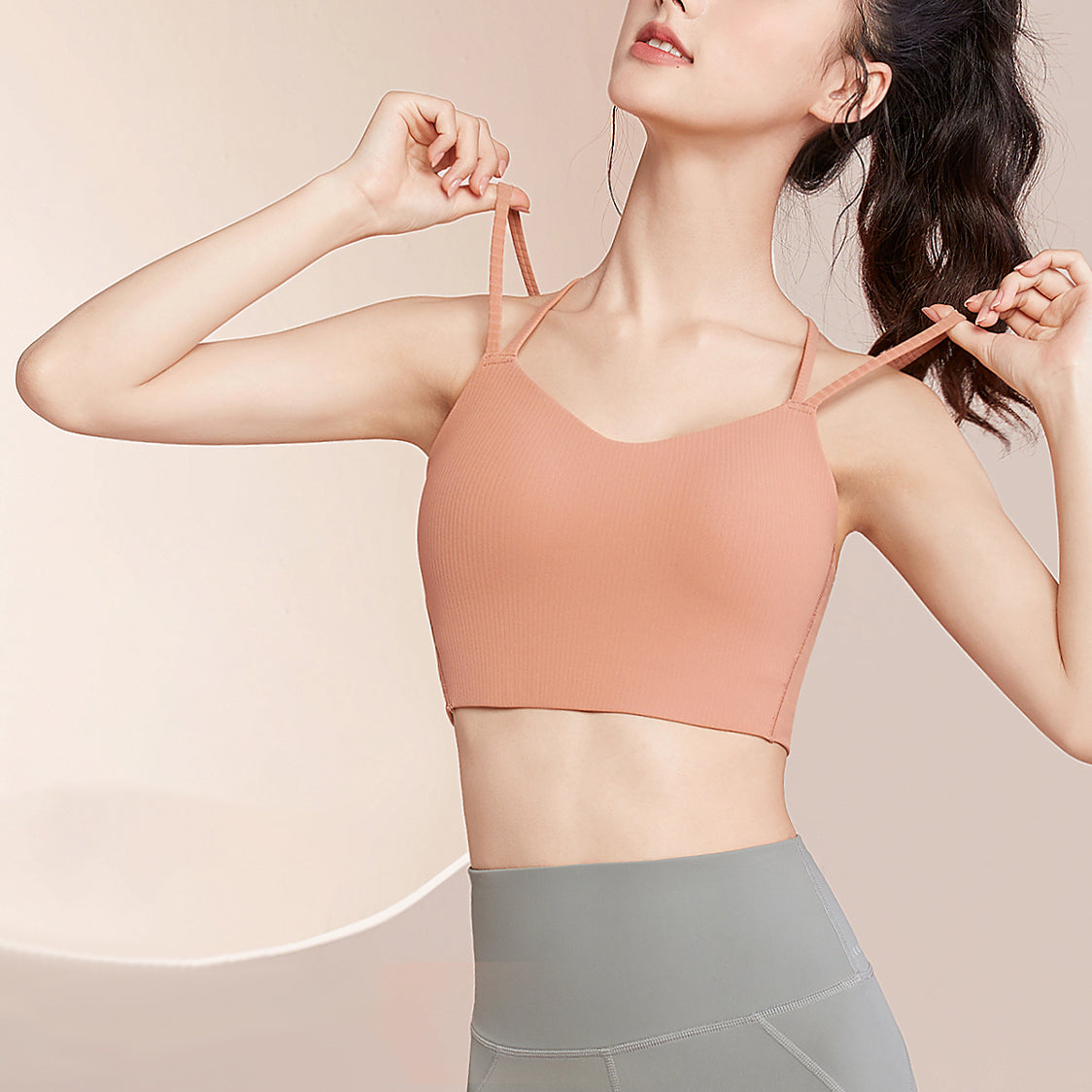 Amour ribbed bra top 3111