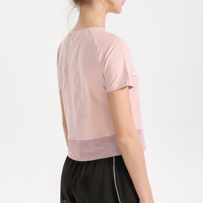 クロップドチュールTシャツ 2733