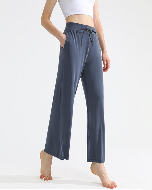 Silky dry drape yoga pants 2752