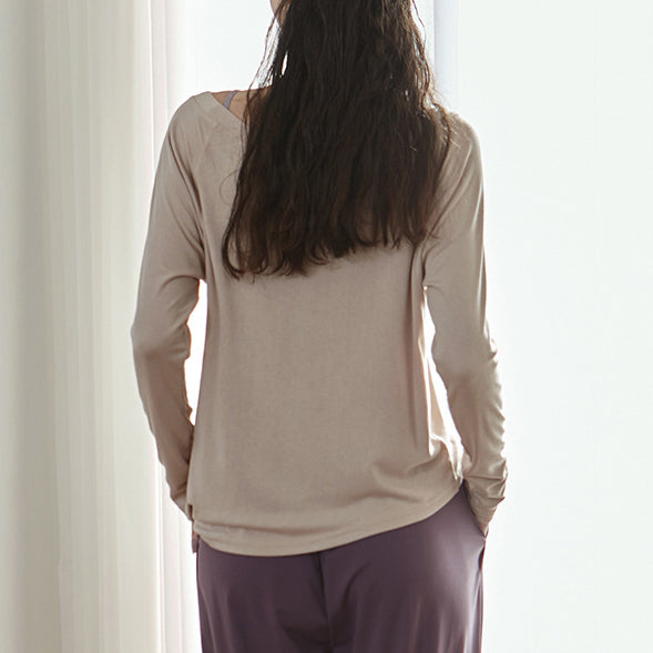 プリュネルヨガカットソー 3035