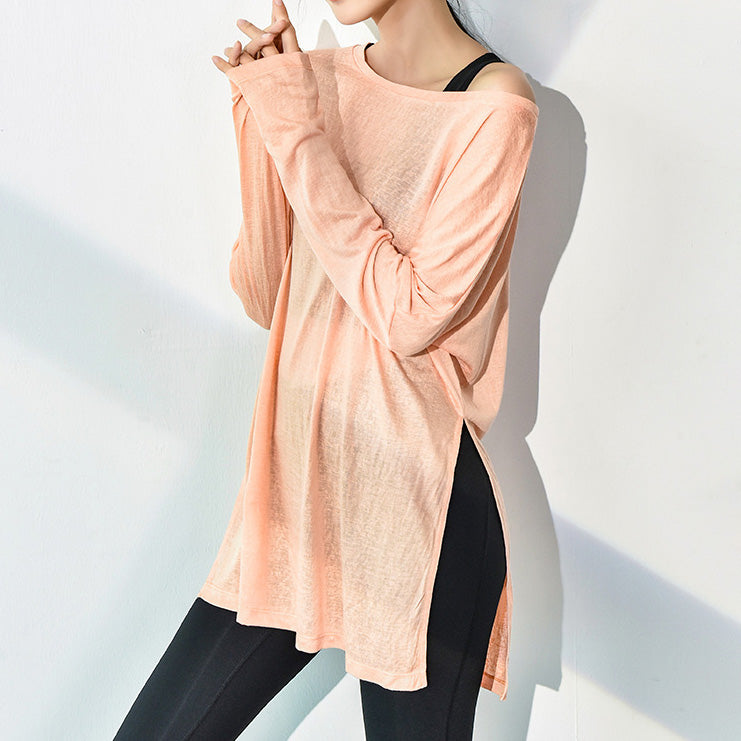 Half sheer drop top 2855