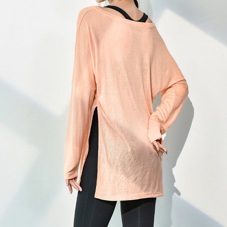 Half sheer drop top 2855