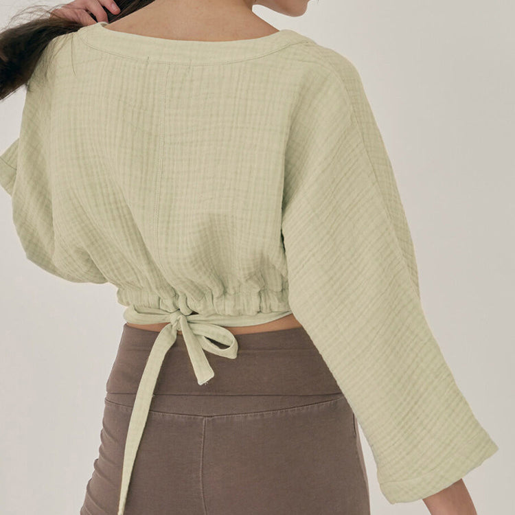 Cachecoeur botanical yoga top 2956