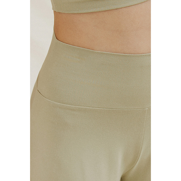 ラウンドヘムヨガワイドパンツ 3356